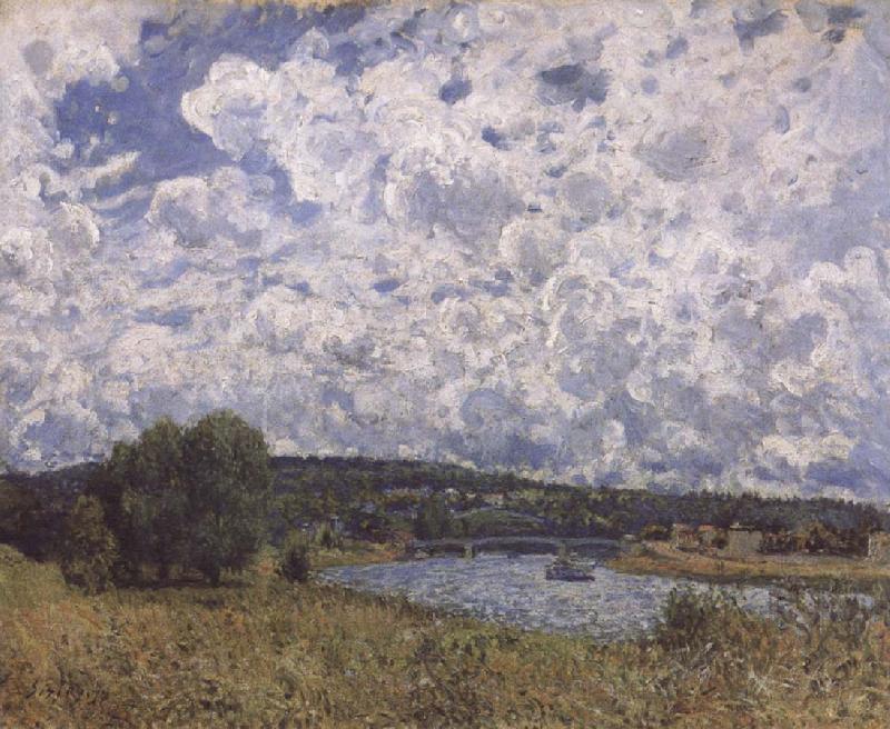 Alfred Sisley The Seine at Suresnes China oil painting art